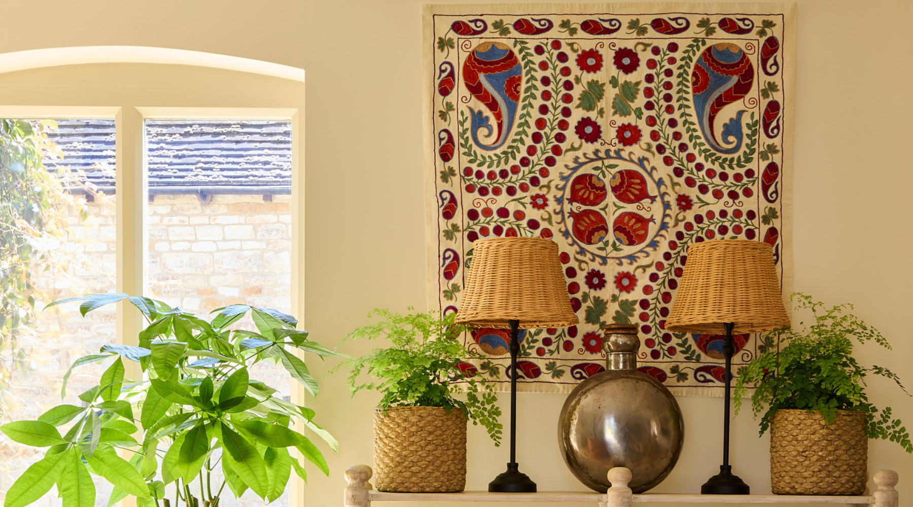Decorating with Vintage Textiles - Nadine Finnegan, Decurate Interiors