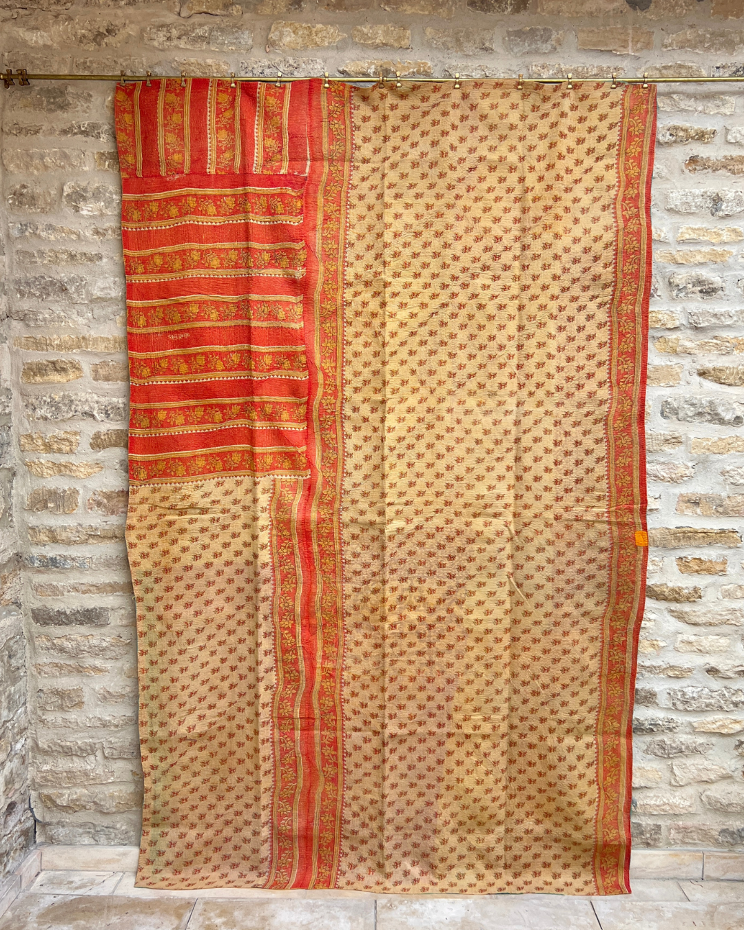 Lightweight Kantha Quilt No. 001