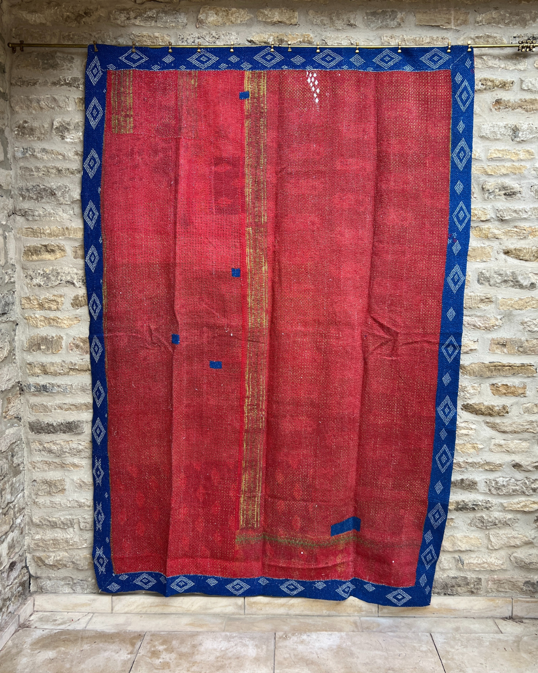 Heavyweight Kantha Quilt No. 003