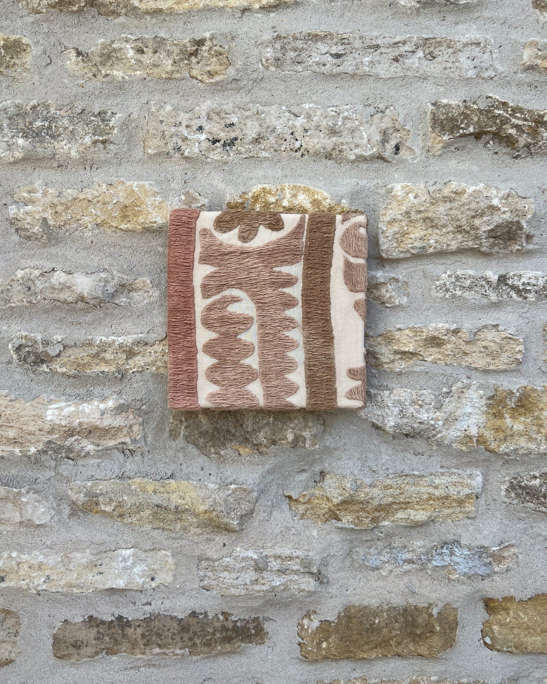Mini Suzani Wall Art No. 7