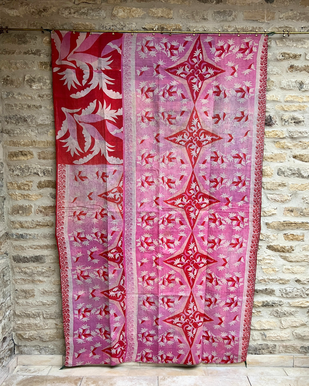Midweight Kantha Quilt No. 011