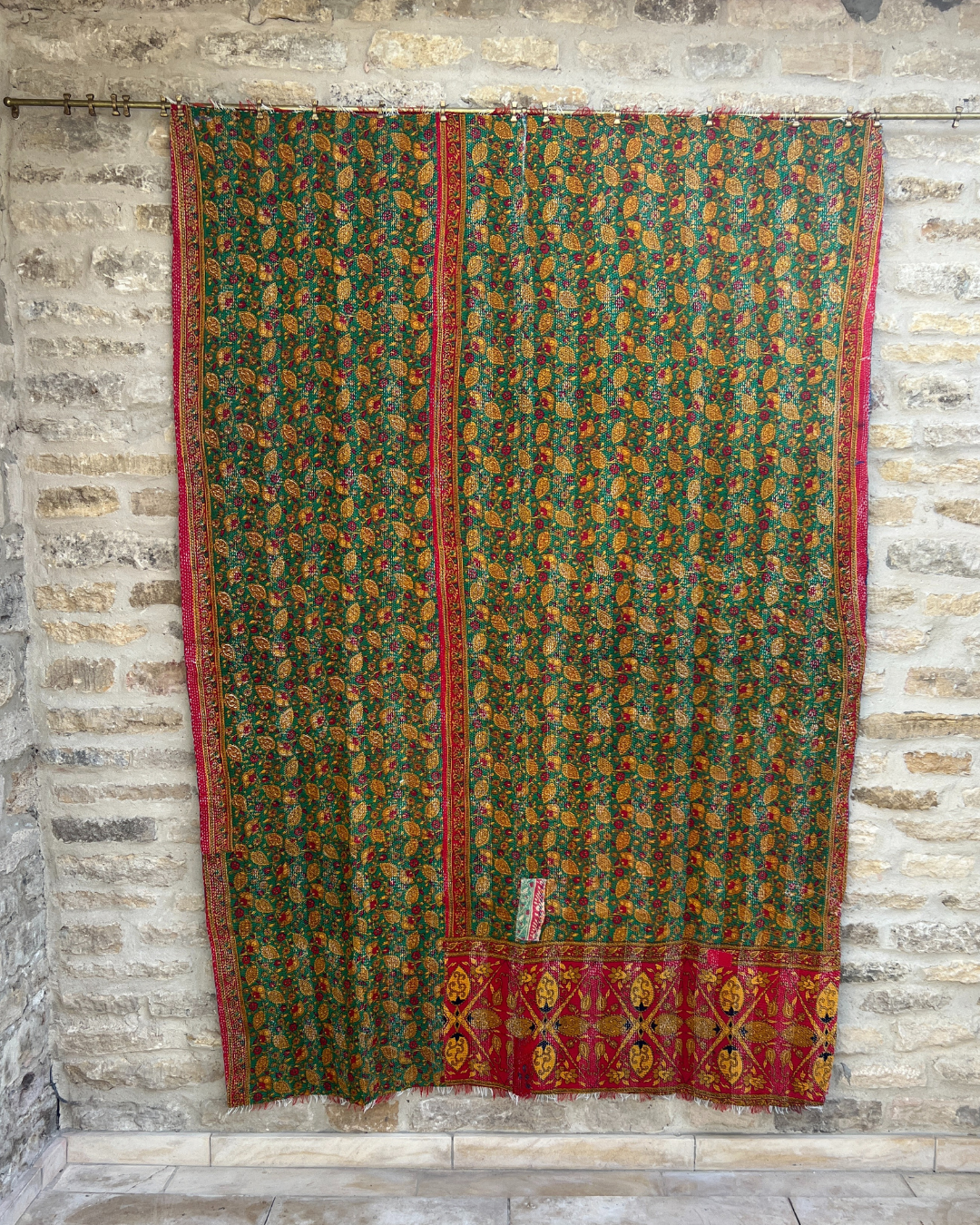 Midweight Kantha Quilt No. 006