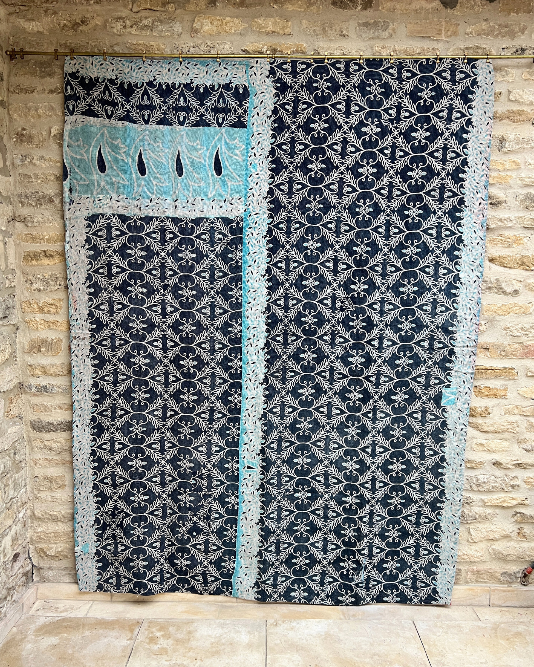 Midweight Kantha Quilt No. 009