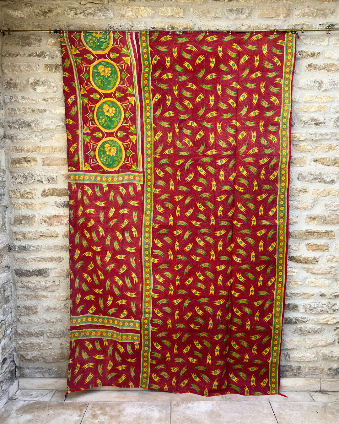 Midweight Kantha Quilt No. 014