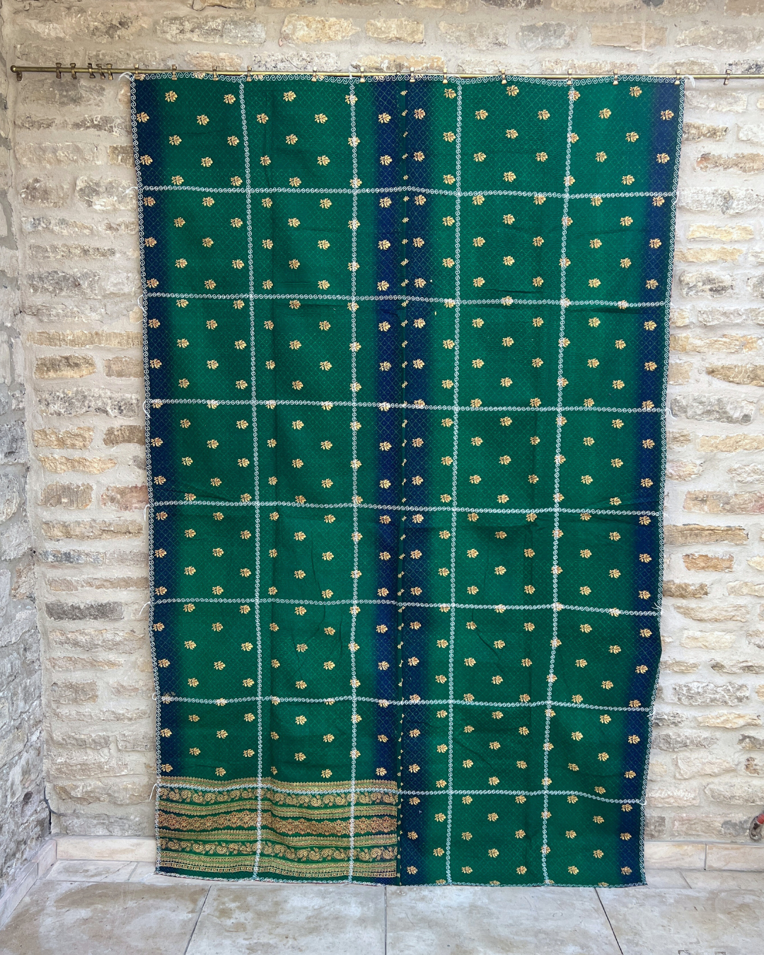 Midweight Kantha Quilt No. 003