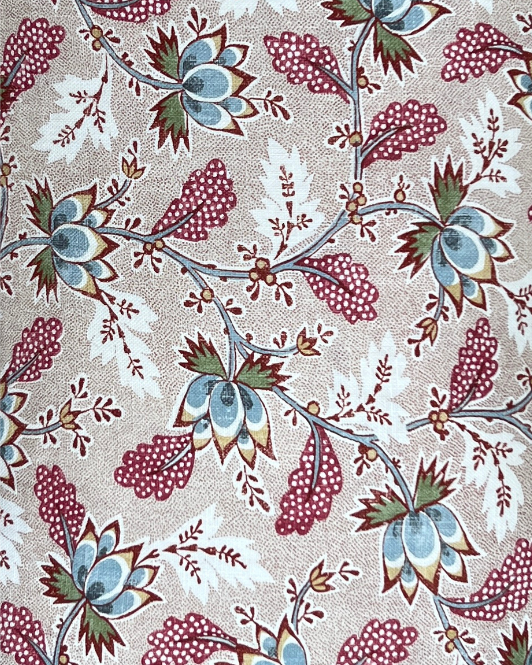 Pink Phulkhari Cushion Cover with Tassels