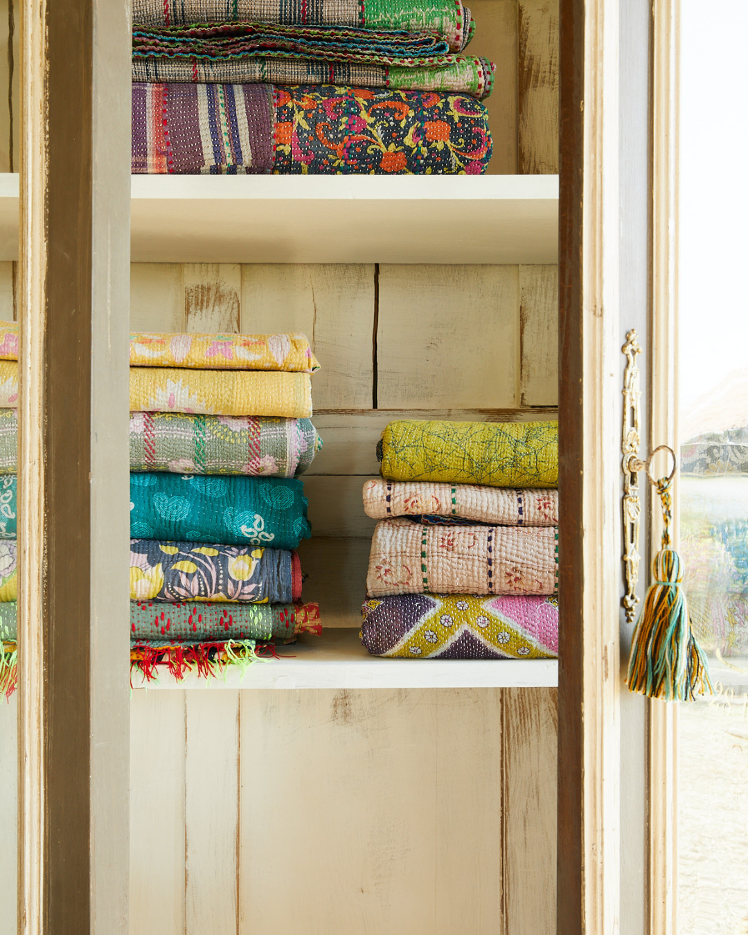 Midweight Kantha Quilt No. 014