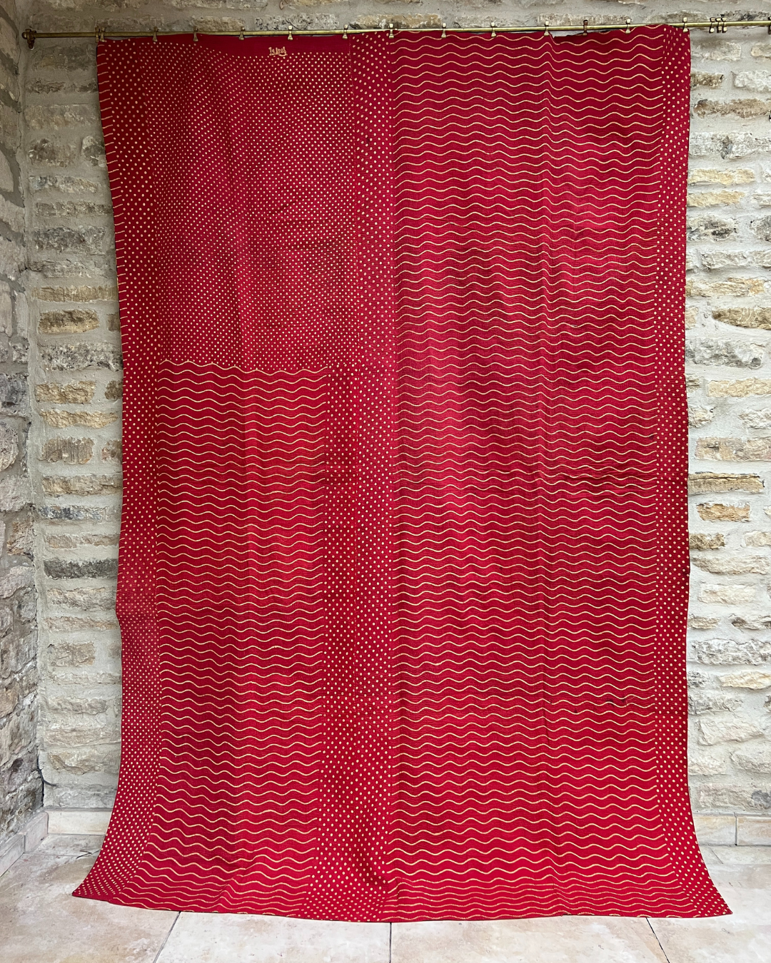 Midweight Kantha Quilt No. 748