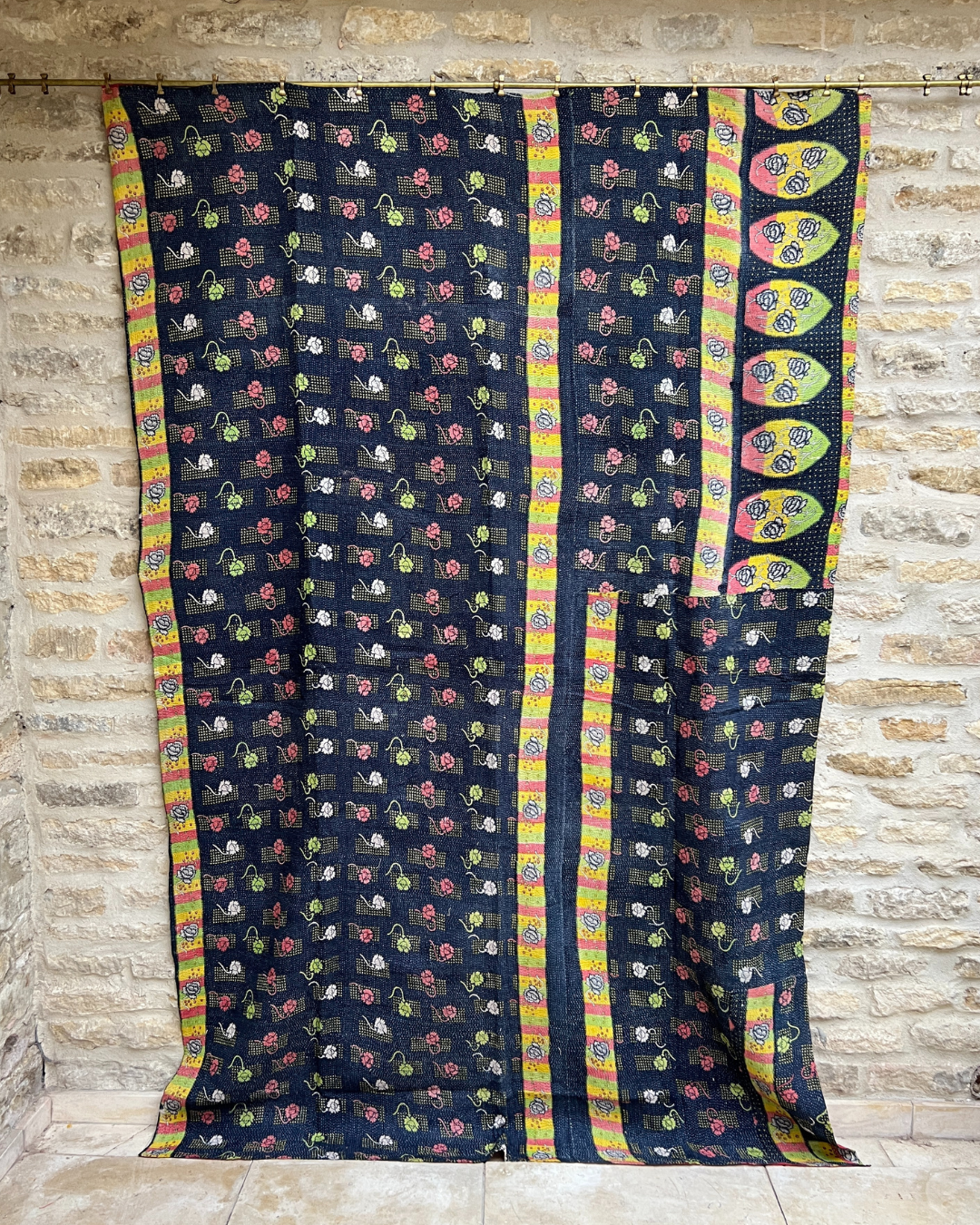 Midweight Kantha Quilt No. 016
