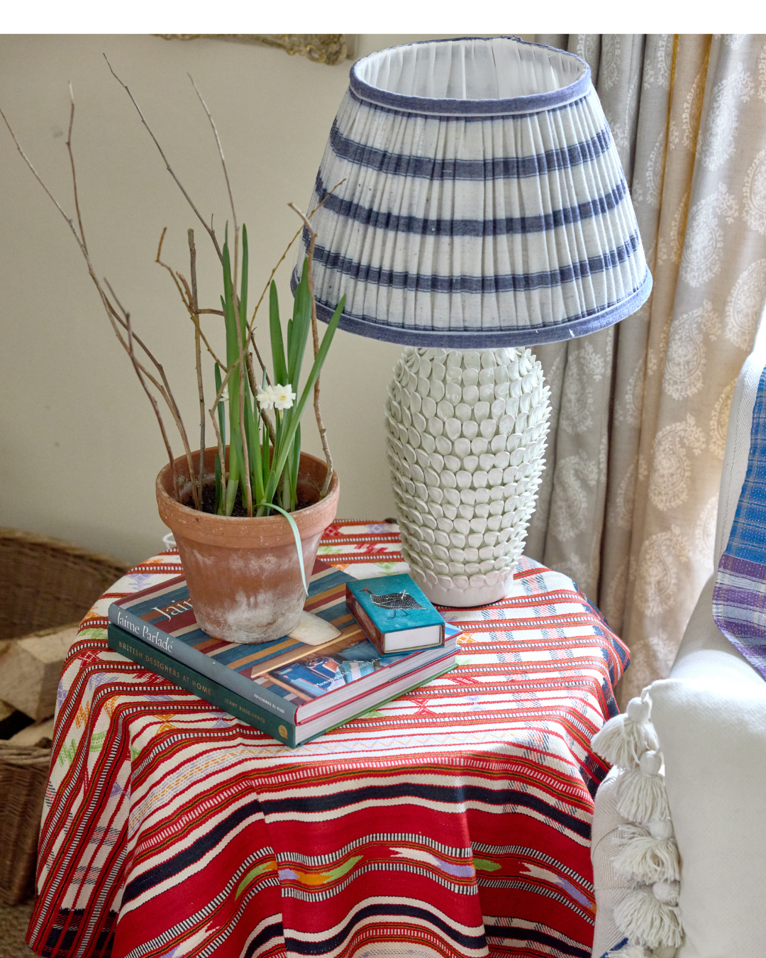 Tribal Woven Fabric Medium