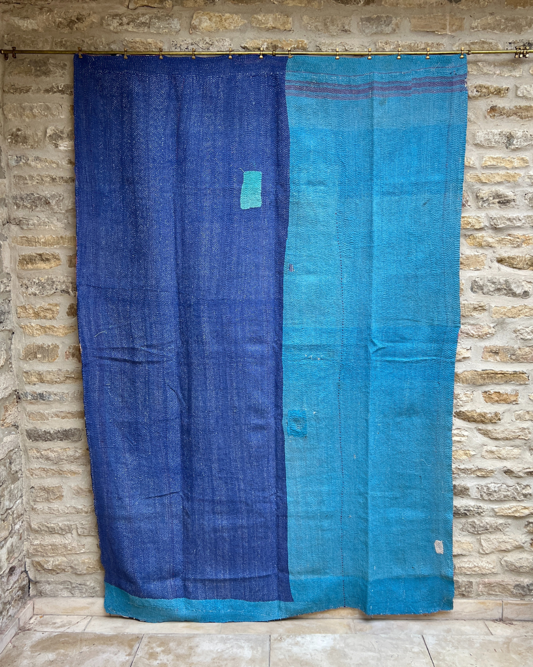 Heavyweight Kantha Quilt No. 006