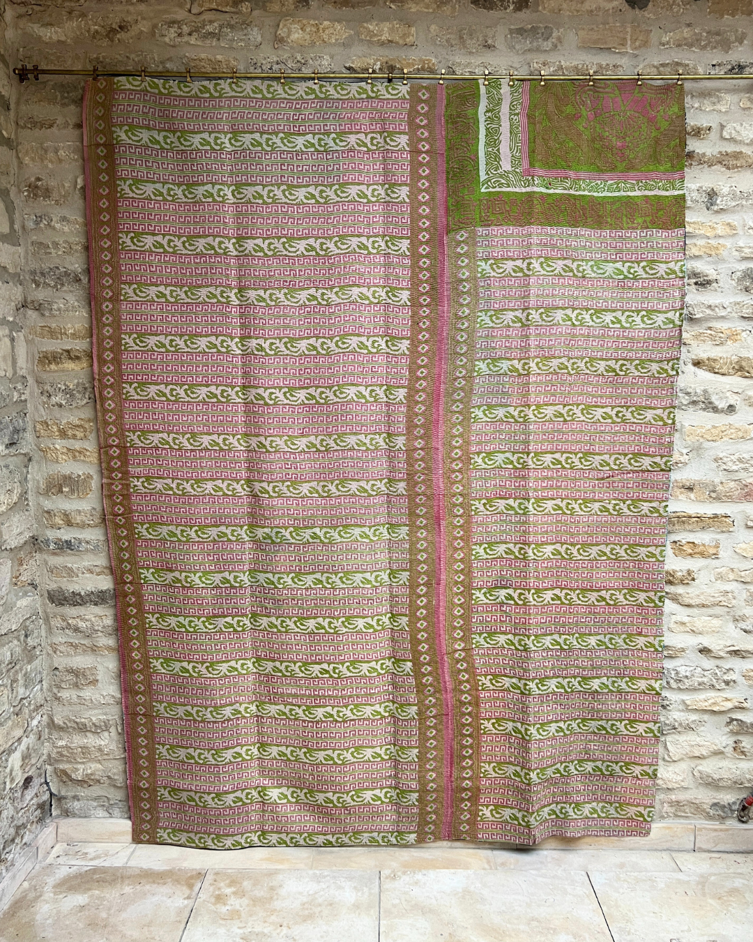 Midweight Kantha Quilt No. 009