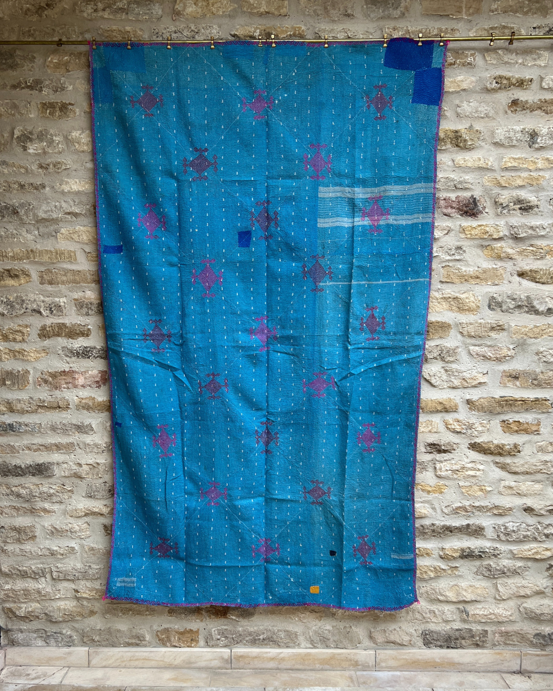 Midweight Kantha Quilt No. 017