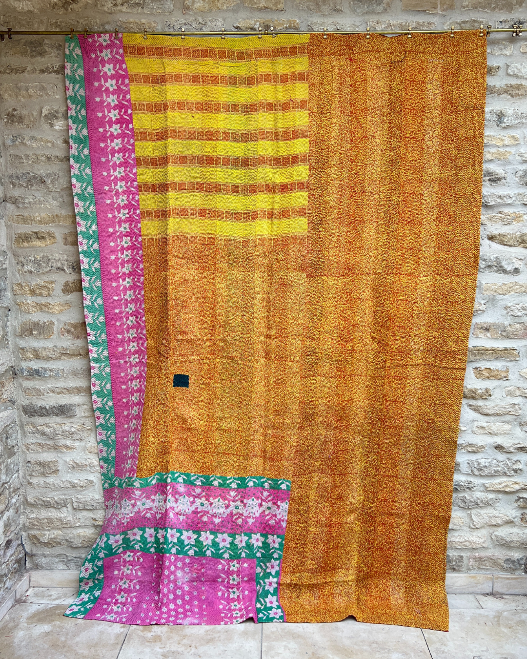 Heavyweight Kantha Quilt No. 001
