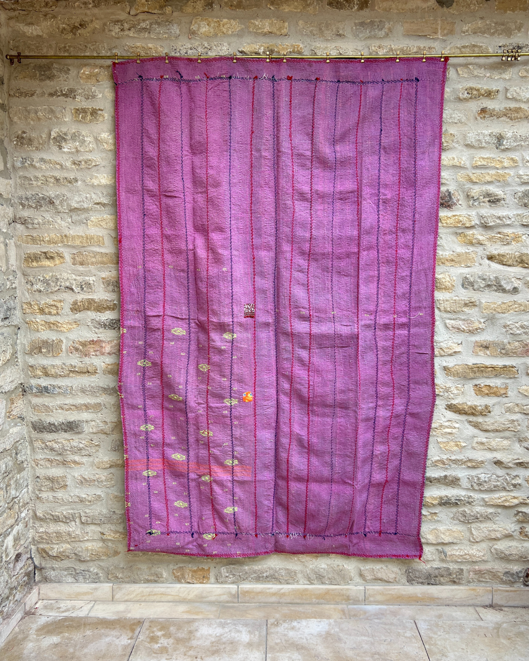 Heavyweight Kantha Quilt No. 004