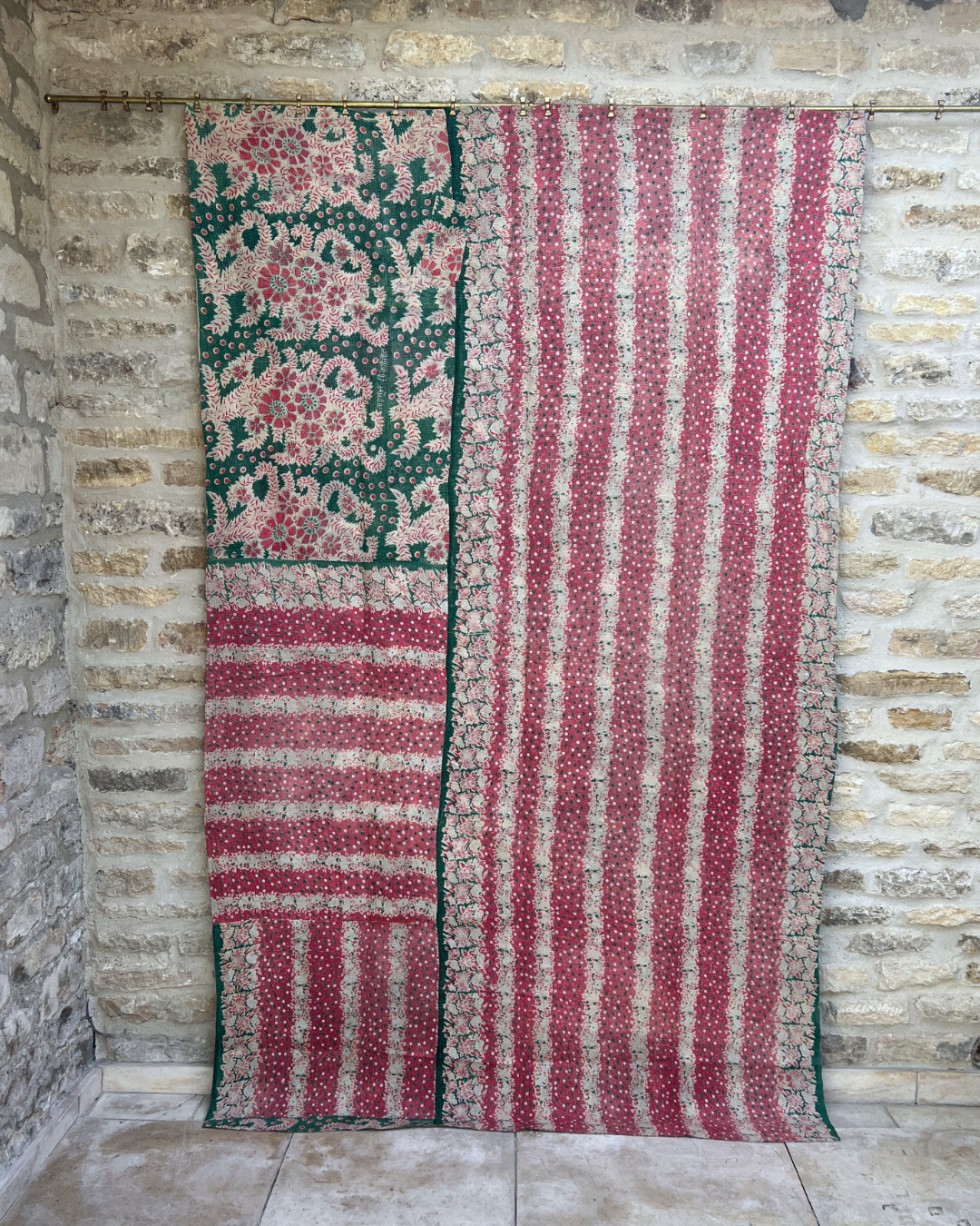 Midweight Kantha Quilt No. 005