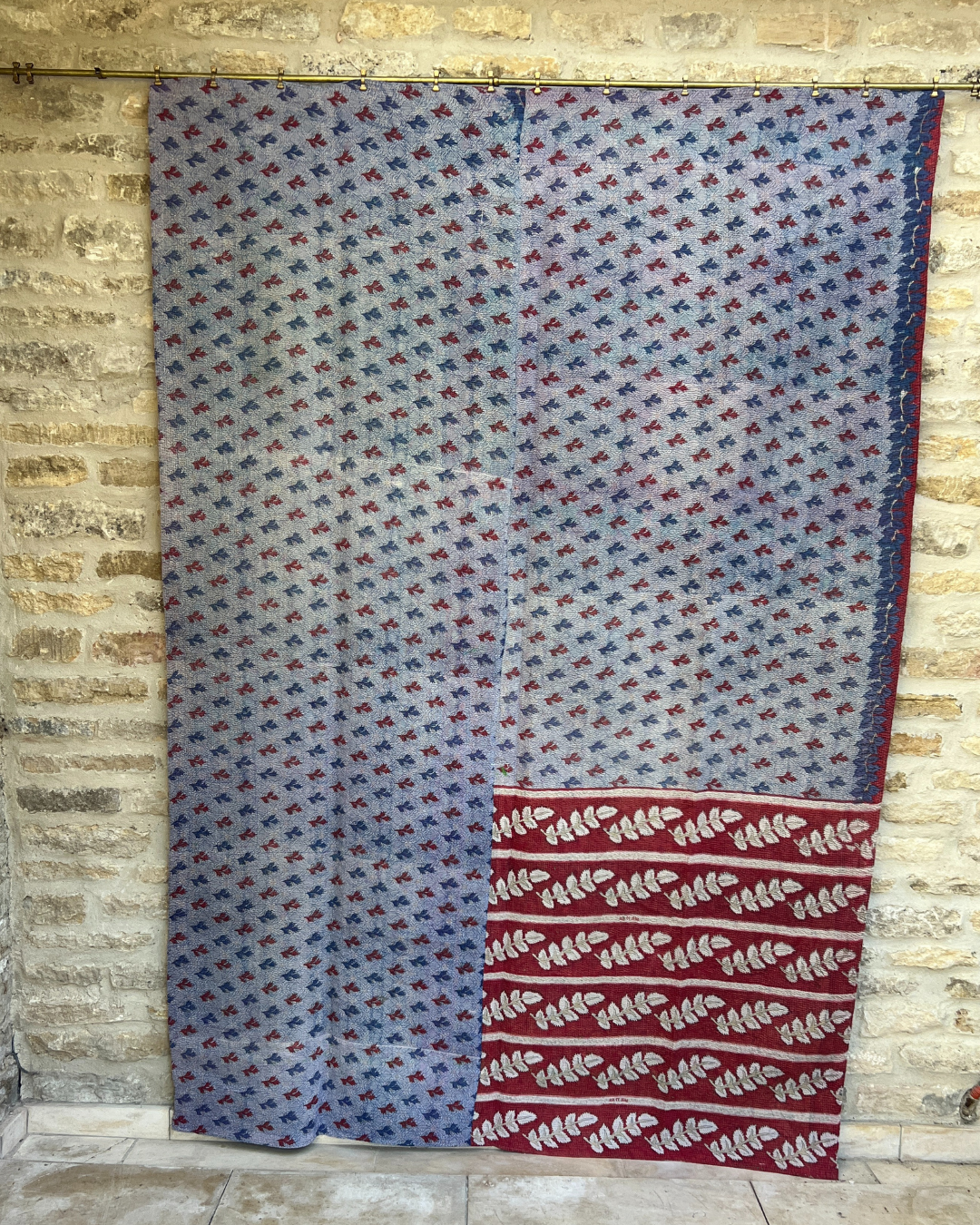 Midweight Kantha Quilt No. 001