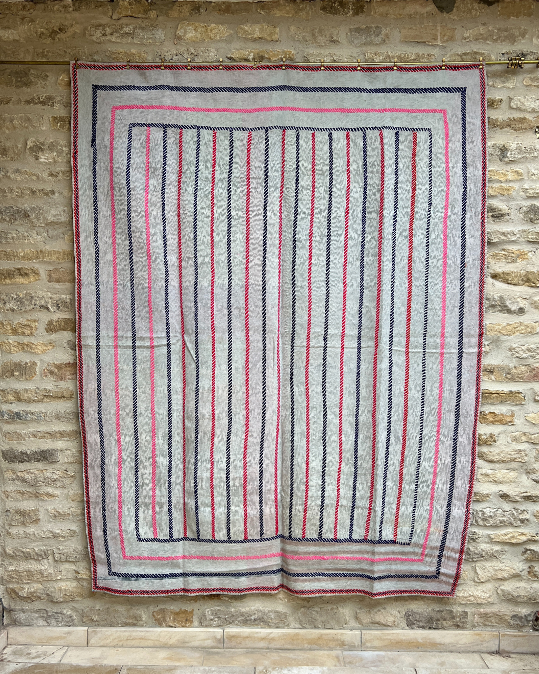 Heavyweight Kantha Quilt No. 005
