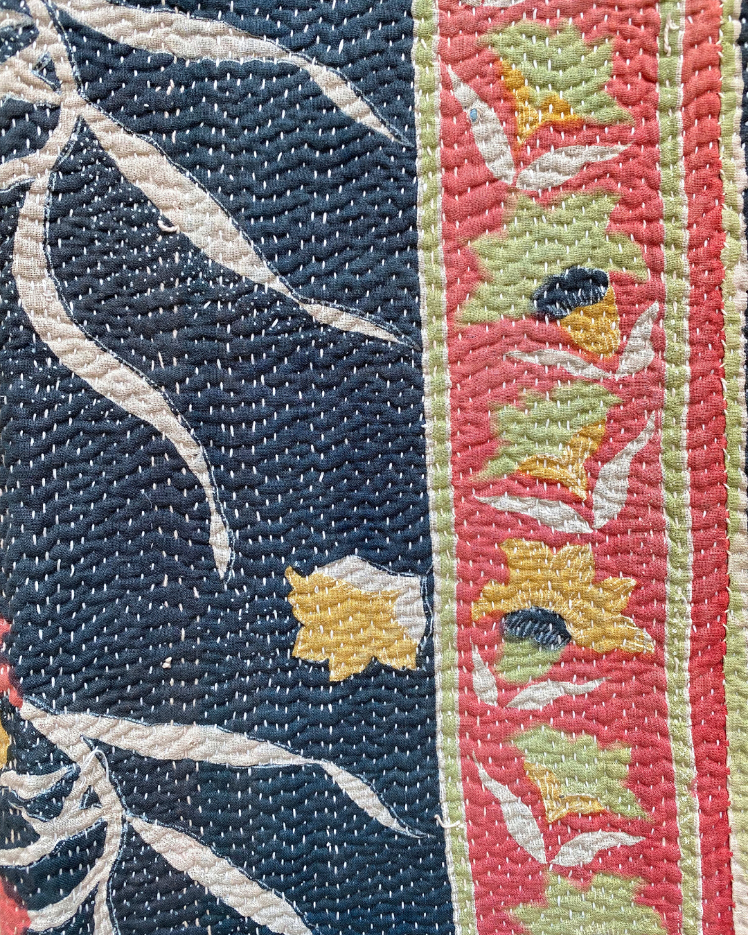 Heavyweight Kantha Quilt No. 006
