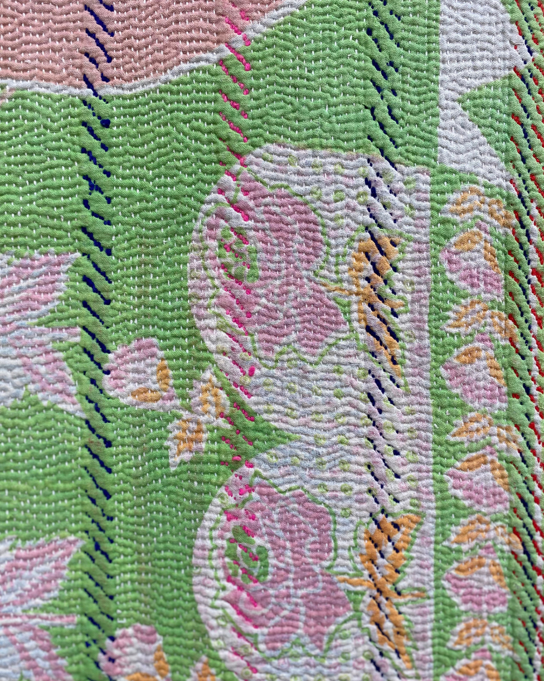 Heavyweight Kantha Quilt No. 005