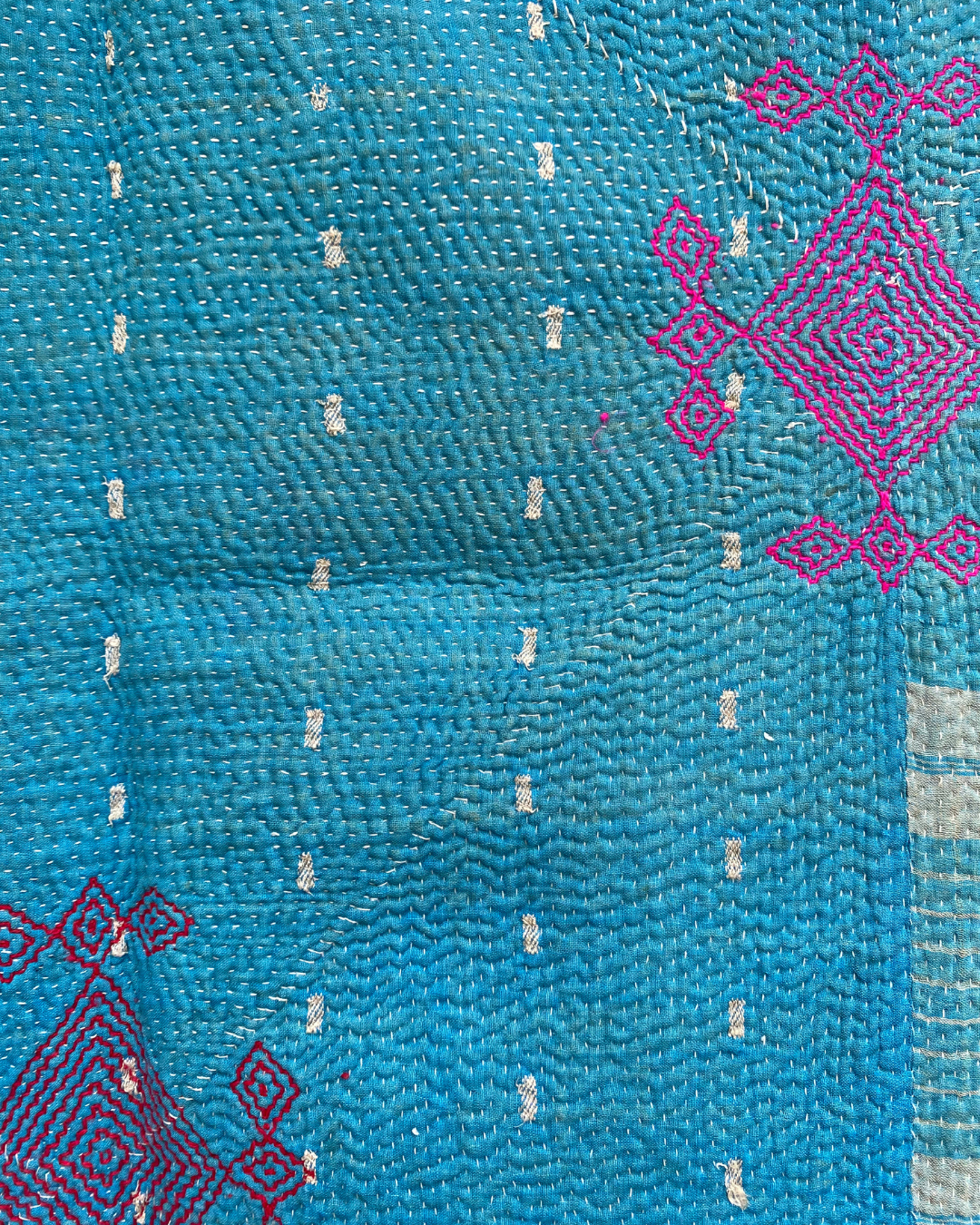 Midweight Kantha Quilt No. 017