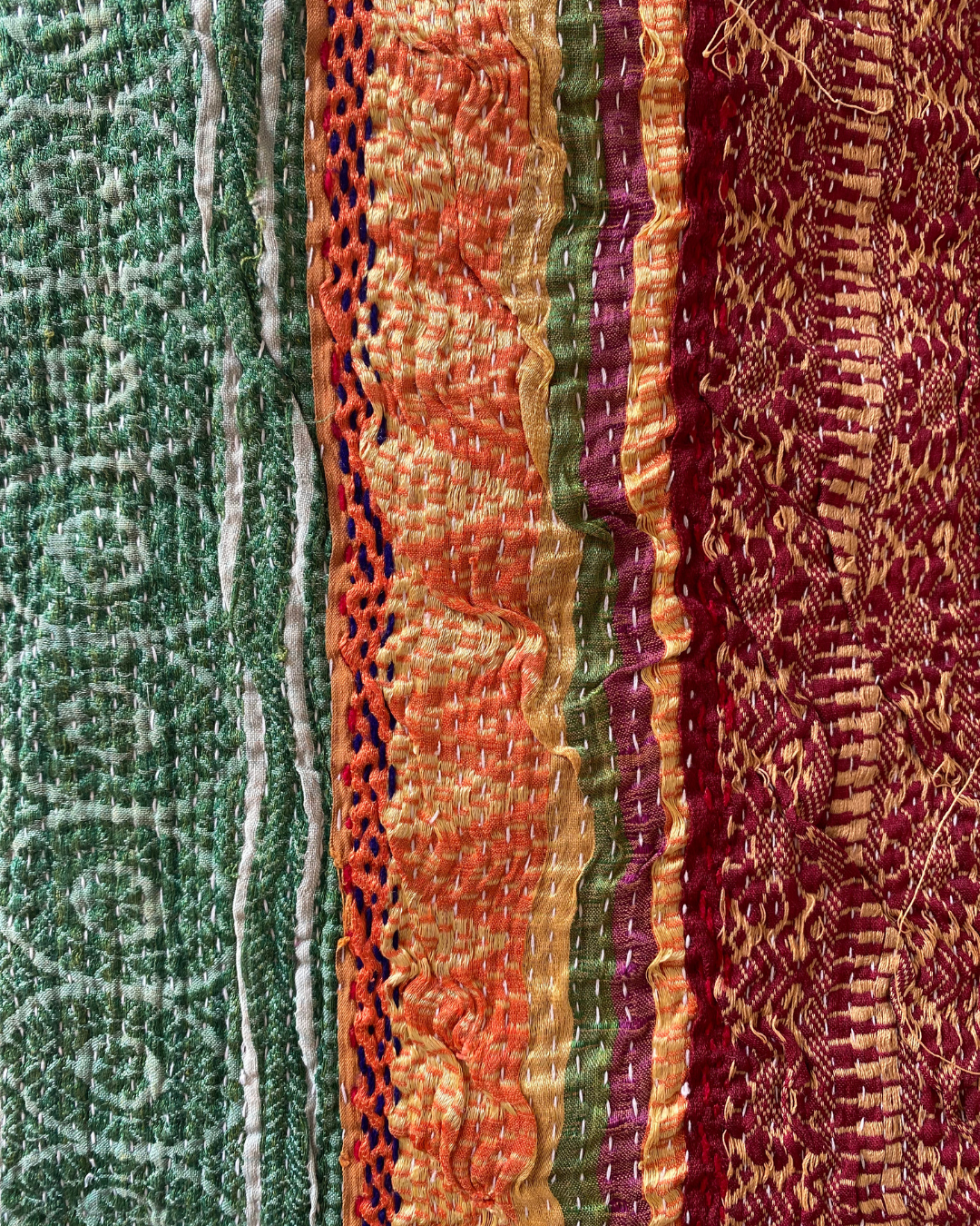 Heavyweight Kantha Quilt No. 004