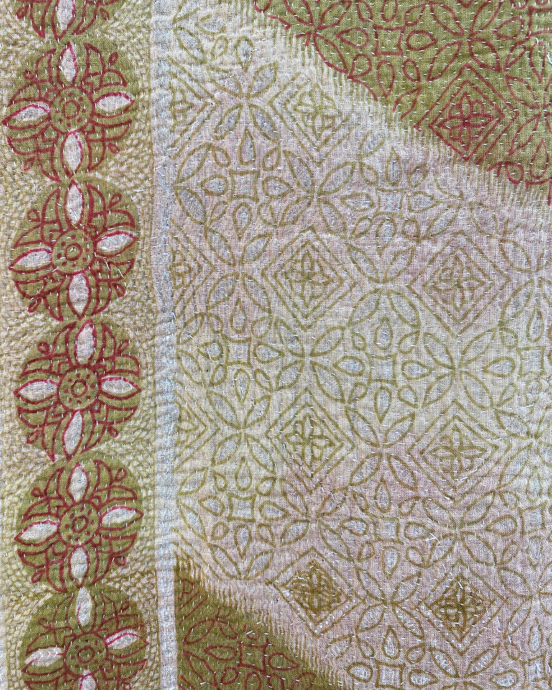 Midweight Kantha Quilt No. 014