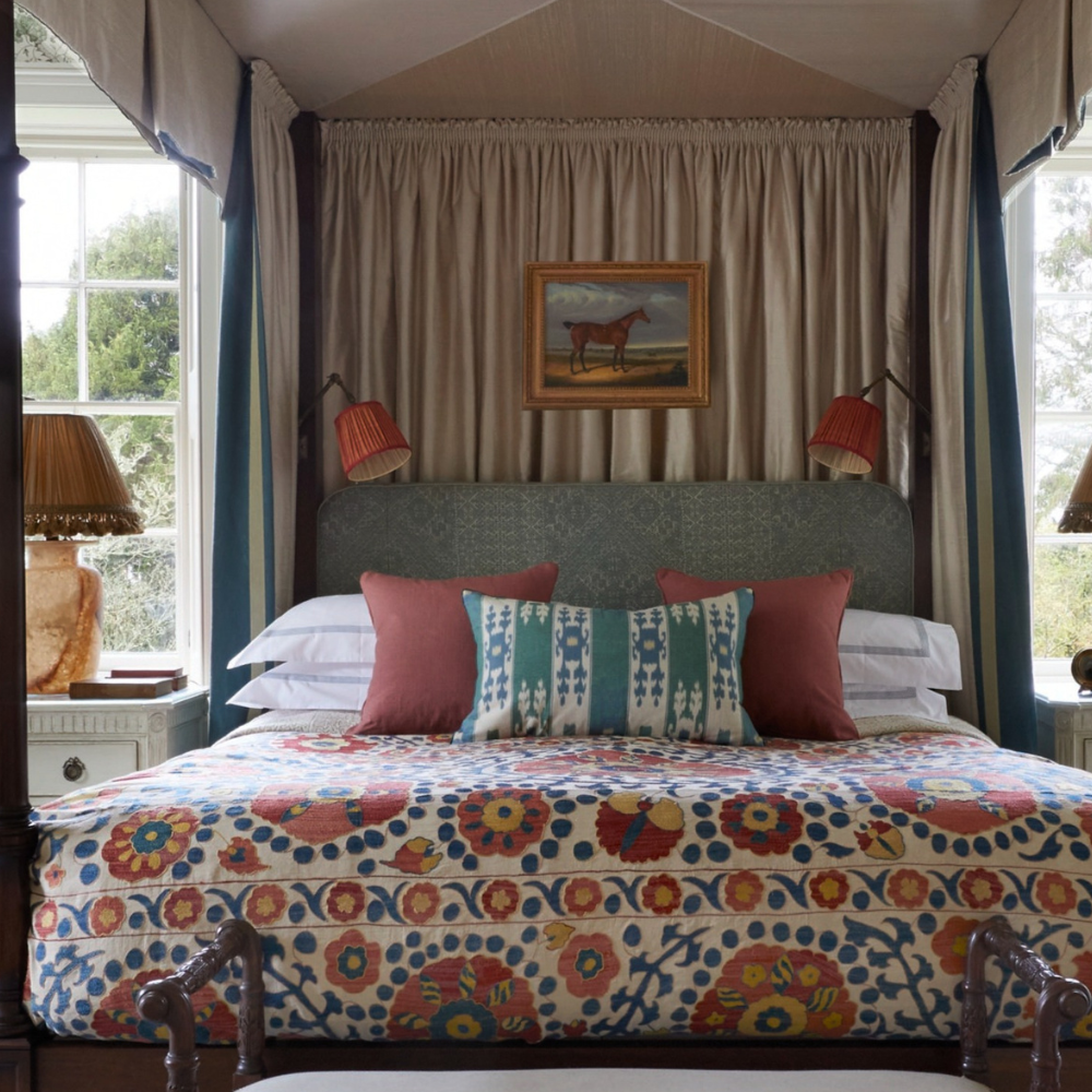 Decorating with Vintage Textiles: Henriette von Stockhausen, VSP Interiors