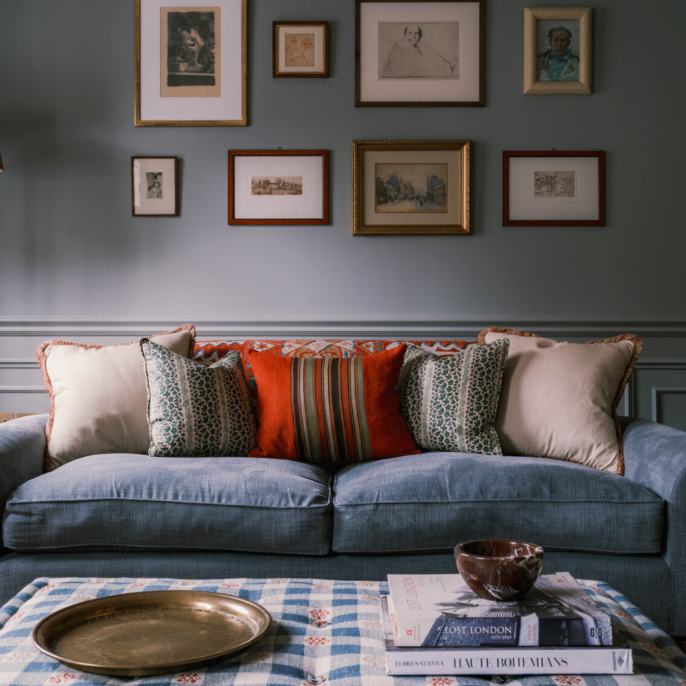 Decorating with Vintage Textiles: Anna Haines
