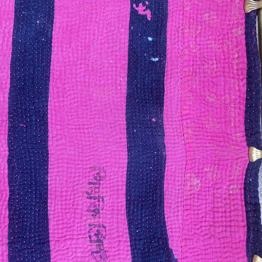 
                      
                        Midweight Kantha Quilt No. 843
                      
                    