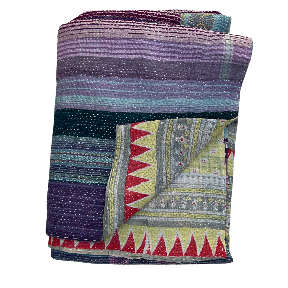 Heavyweight Kantha Quilt No. 828