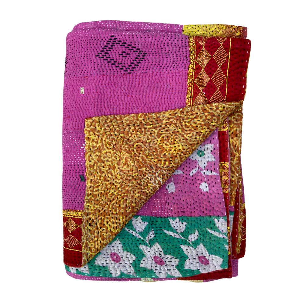 
                      
                        Heavyweight Kantha Quilt No. 001
                      
                    