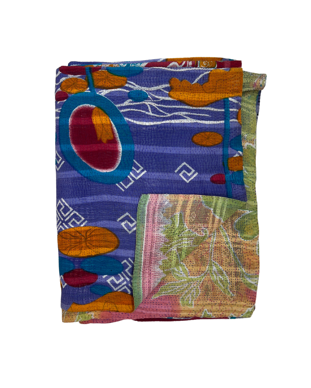 Lightweight Kantha Quilt No. 009