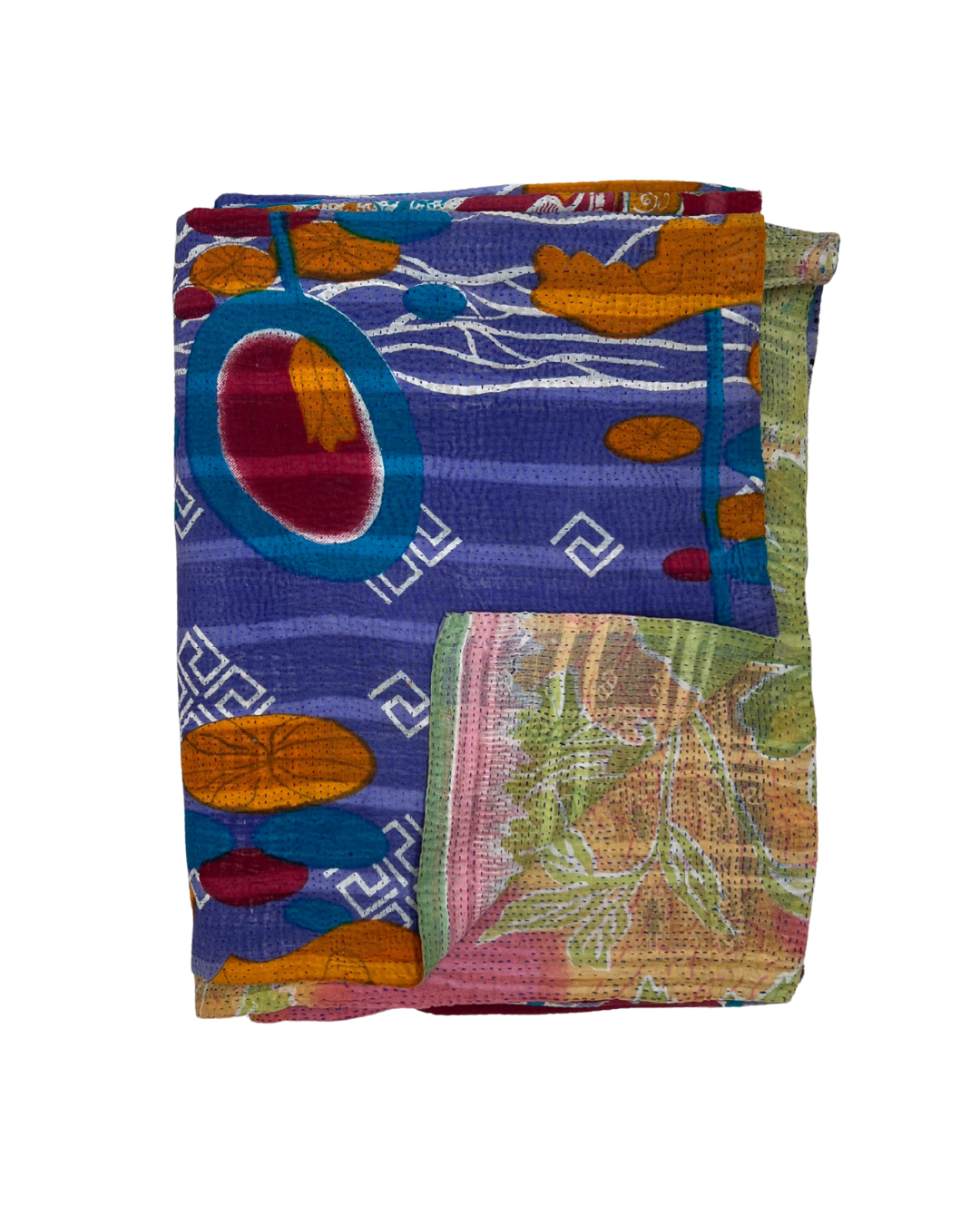 Lightweight Kantha Quilt No. 009