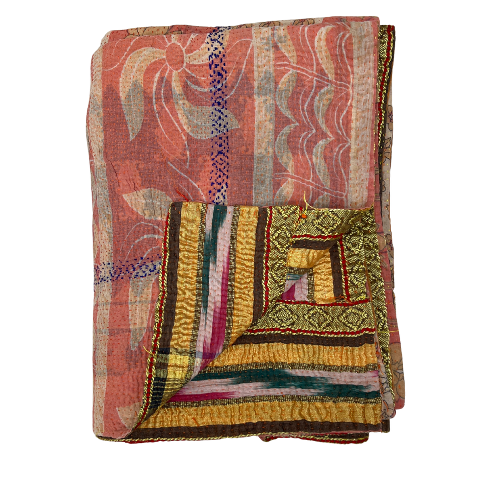 
                      
                        Midweight Kantha Quilt No. 029
                      
                    