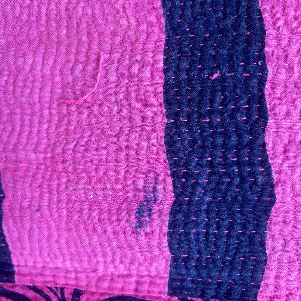 
                      
                        Midweight Kantha Quilt No. 843
                      
                    