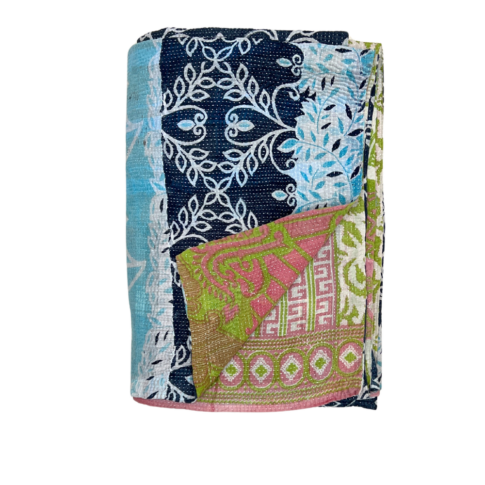 
                      
                        Midweight Kantha Quilt No. 009
                      
                    