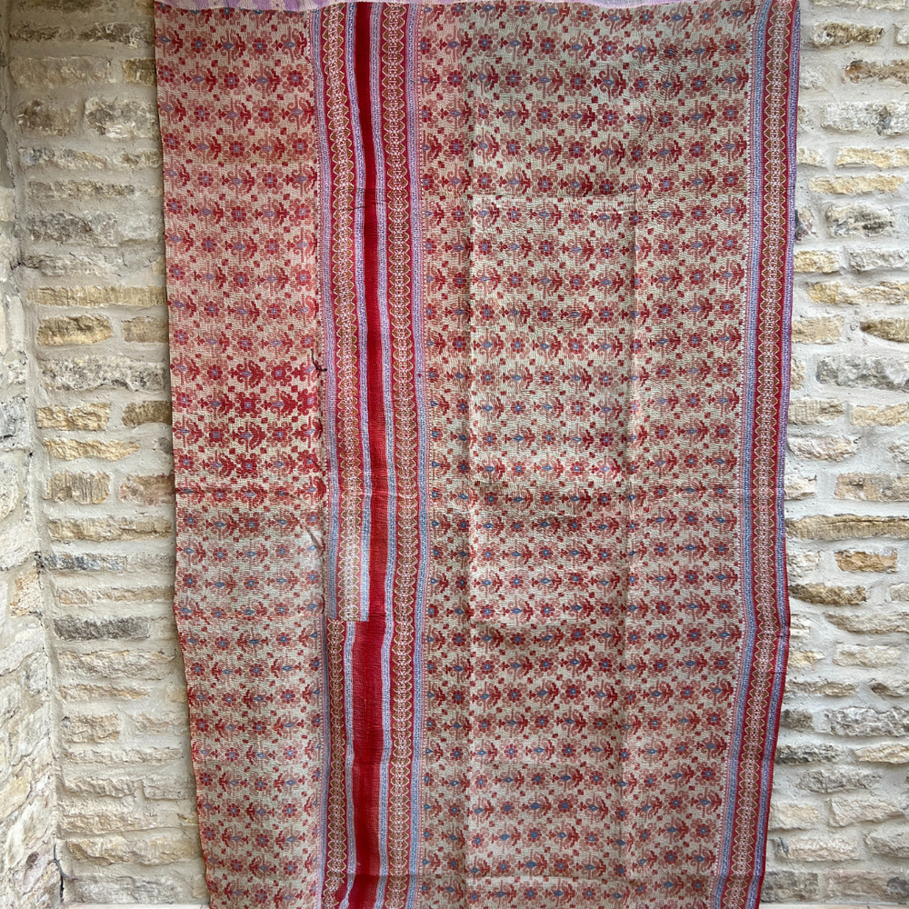 
                      
                        Midweight Kantha Quilt No. 027
                      
                    