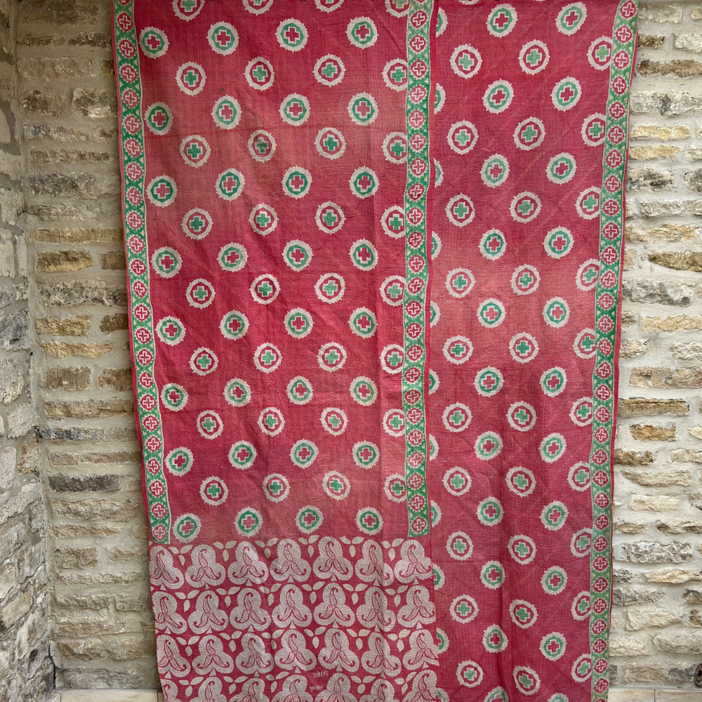 Midweight Kantha Quilt No. 845