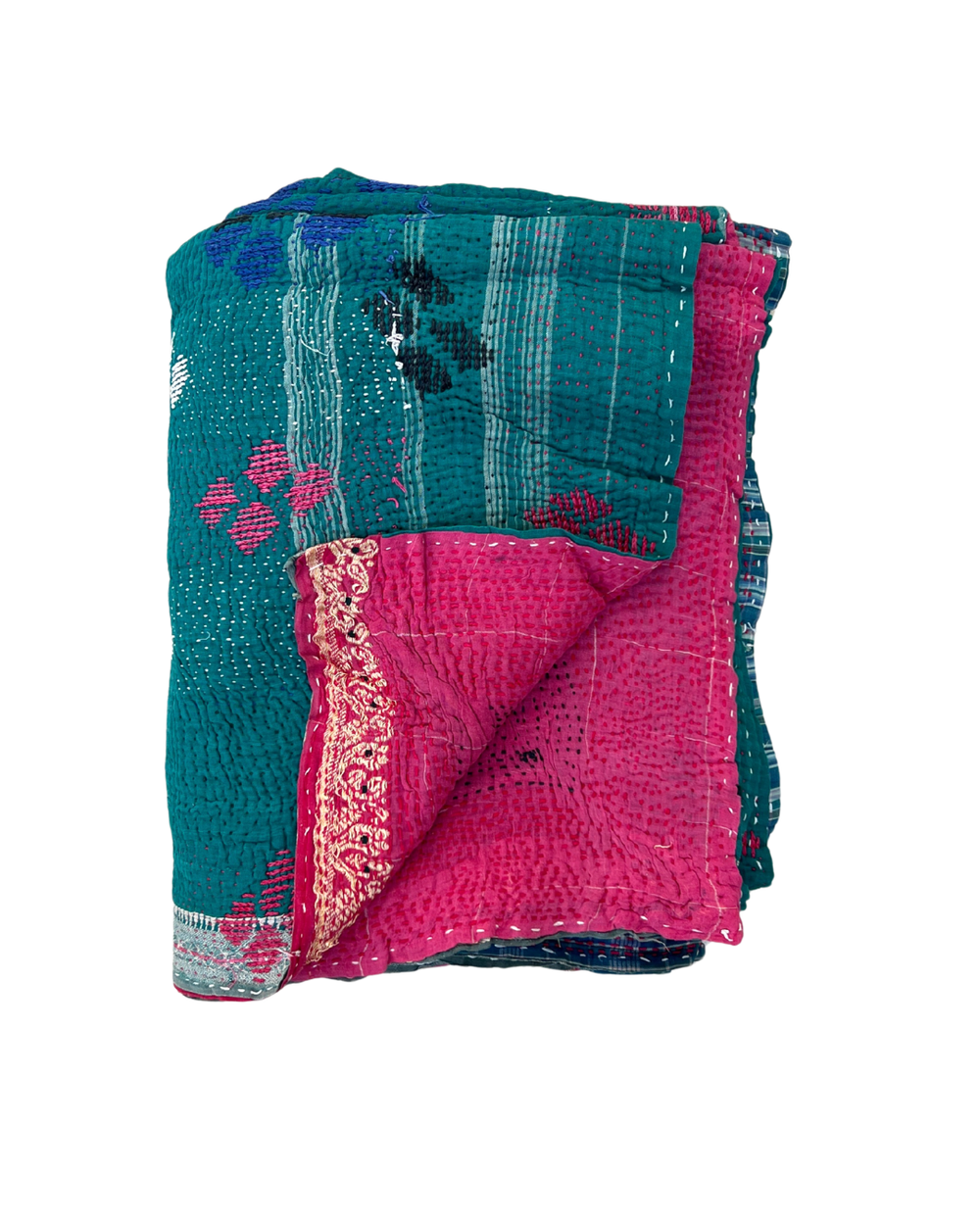 Midweight Kantha Quilt No. 037
