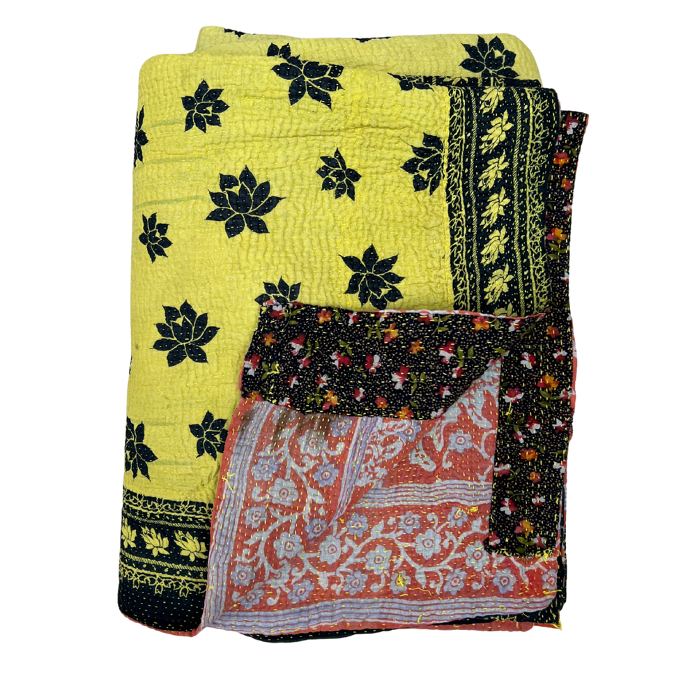 Midweight Kantha Quilt No. 032
