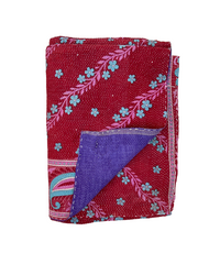 Lightweight Kantha Quilt No. 007