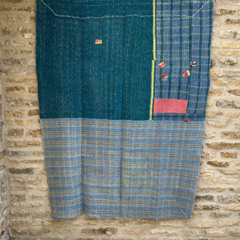 
                      
                        Patchwork Kantha Quilt No. 839
                      
                    