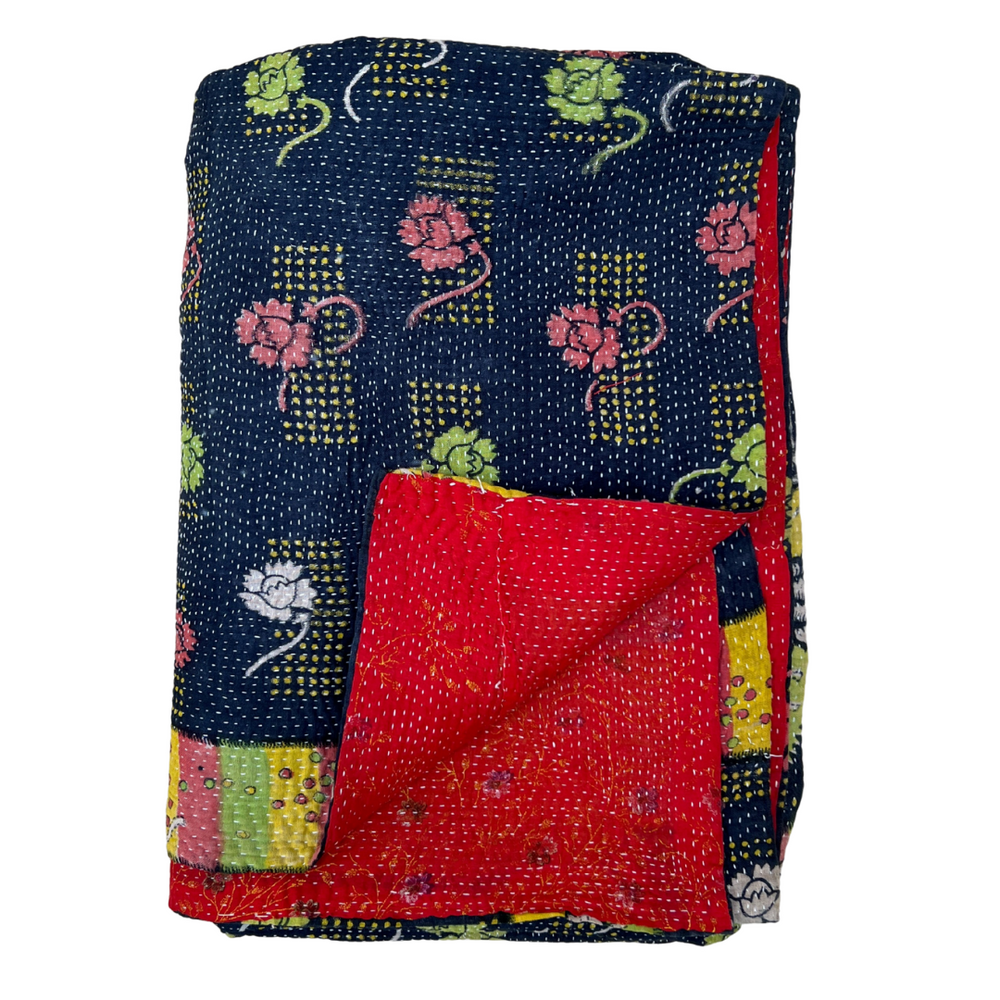 
                      
                        Midweight Kantha Quilt No. 016
                      
                    