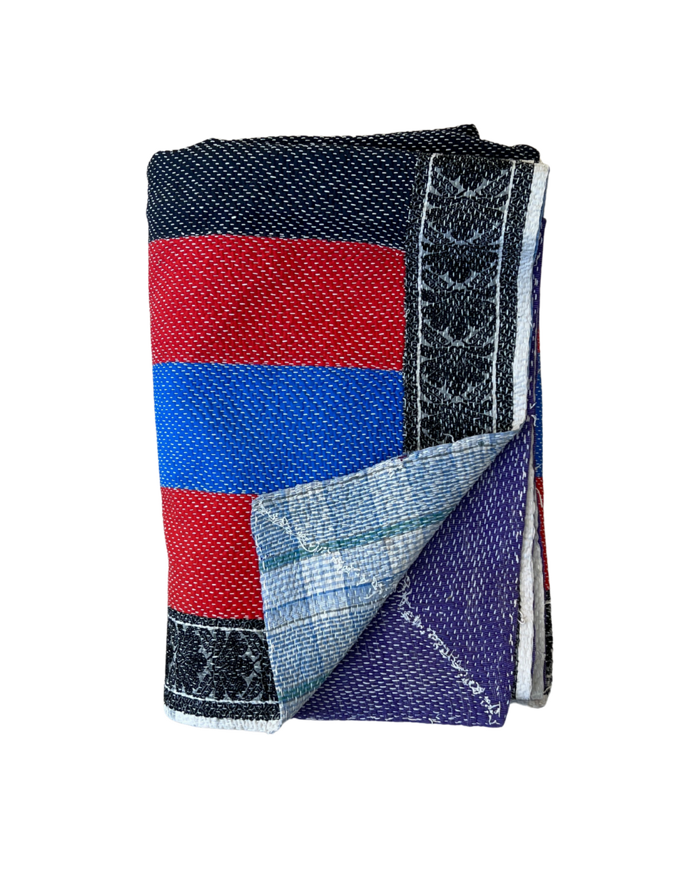 Patchwork Kantha Quilt No. 002