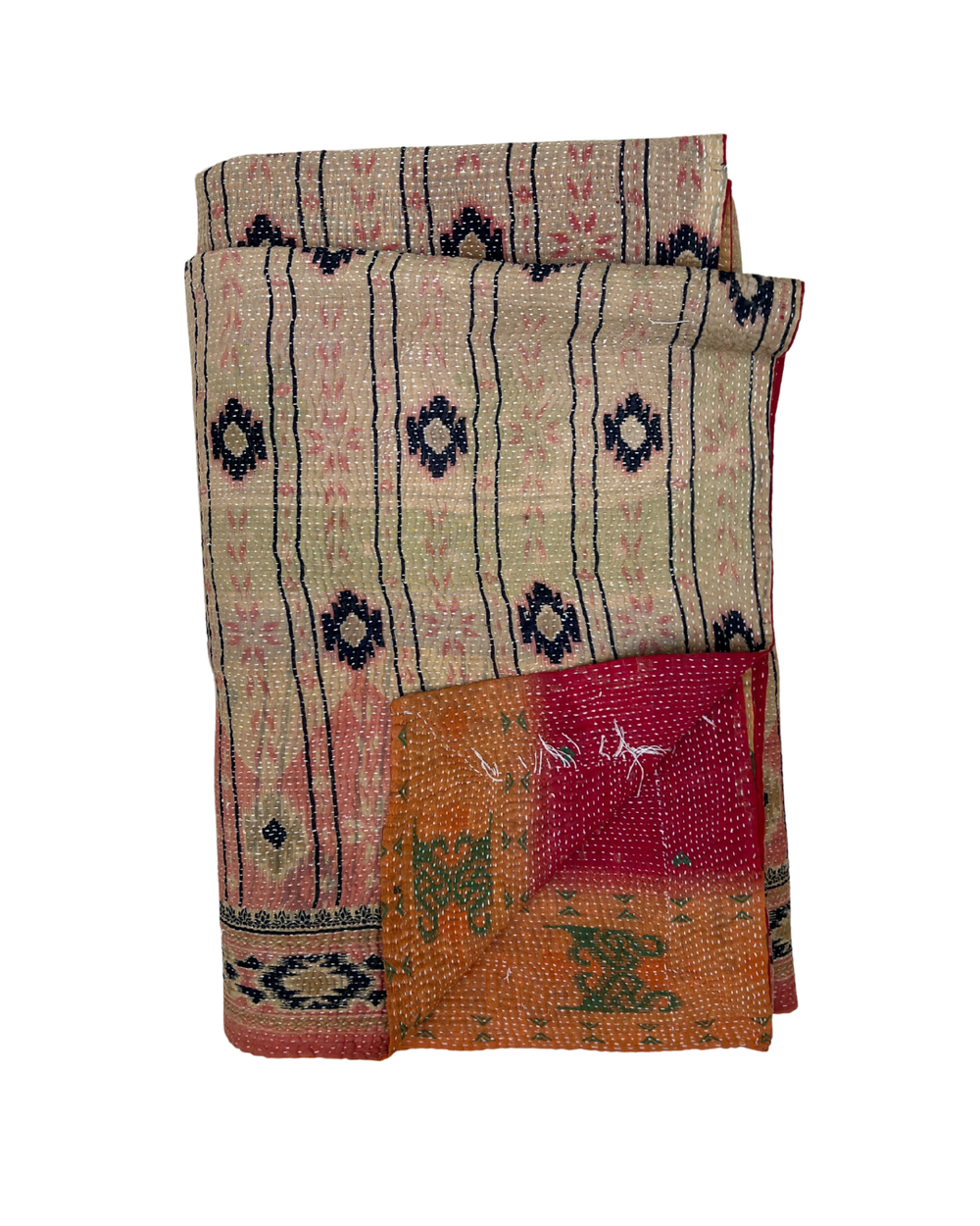 Midweight Kantha Quilt No. 036