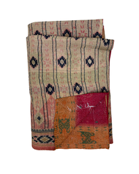 Midweight Kantha Quilt No. 036