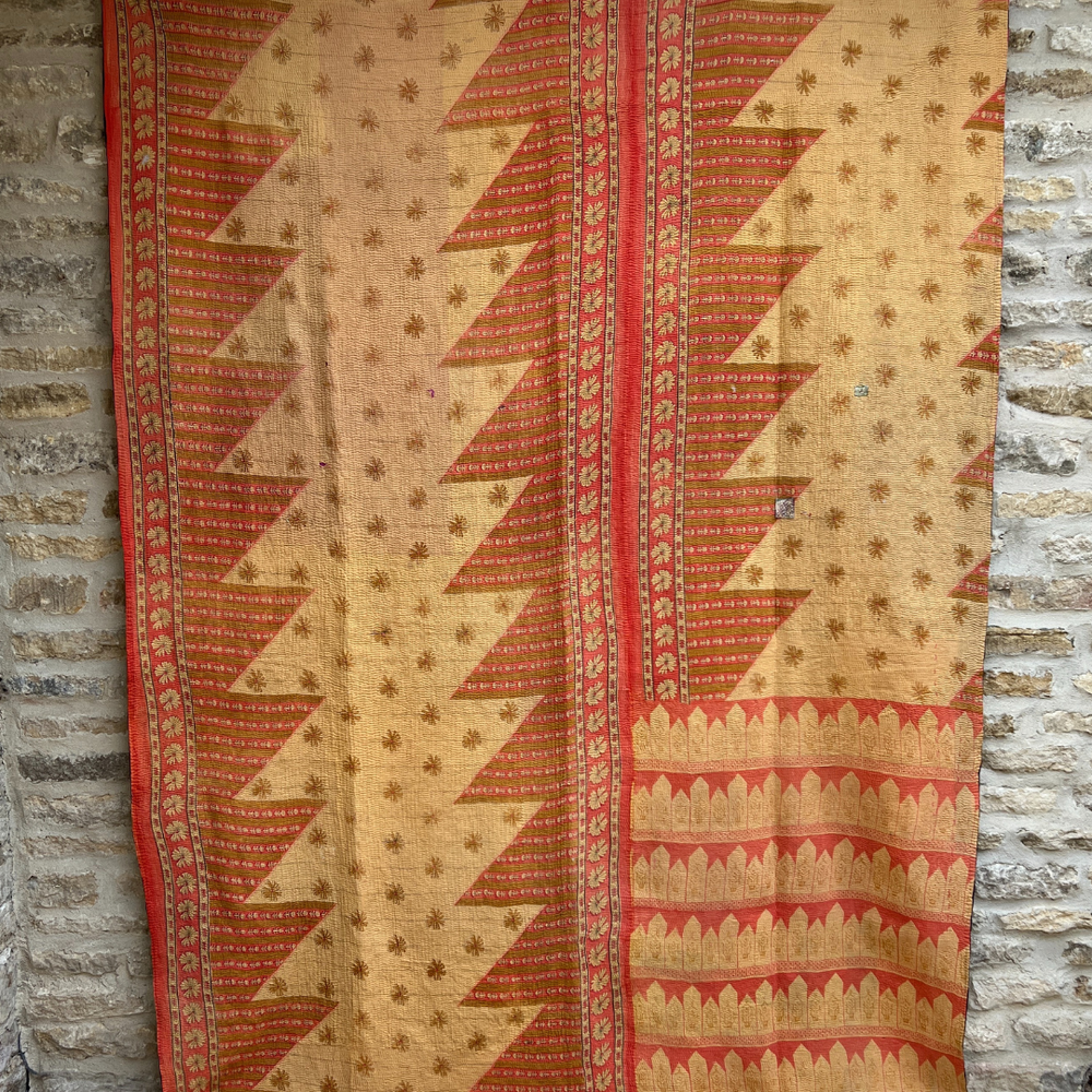Midweight Kantha Quilt No. 843