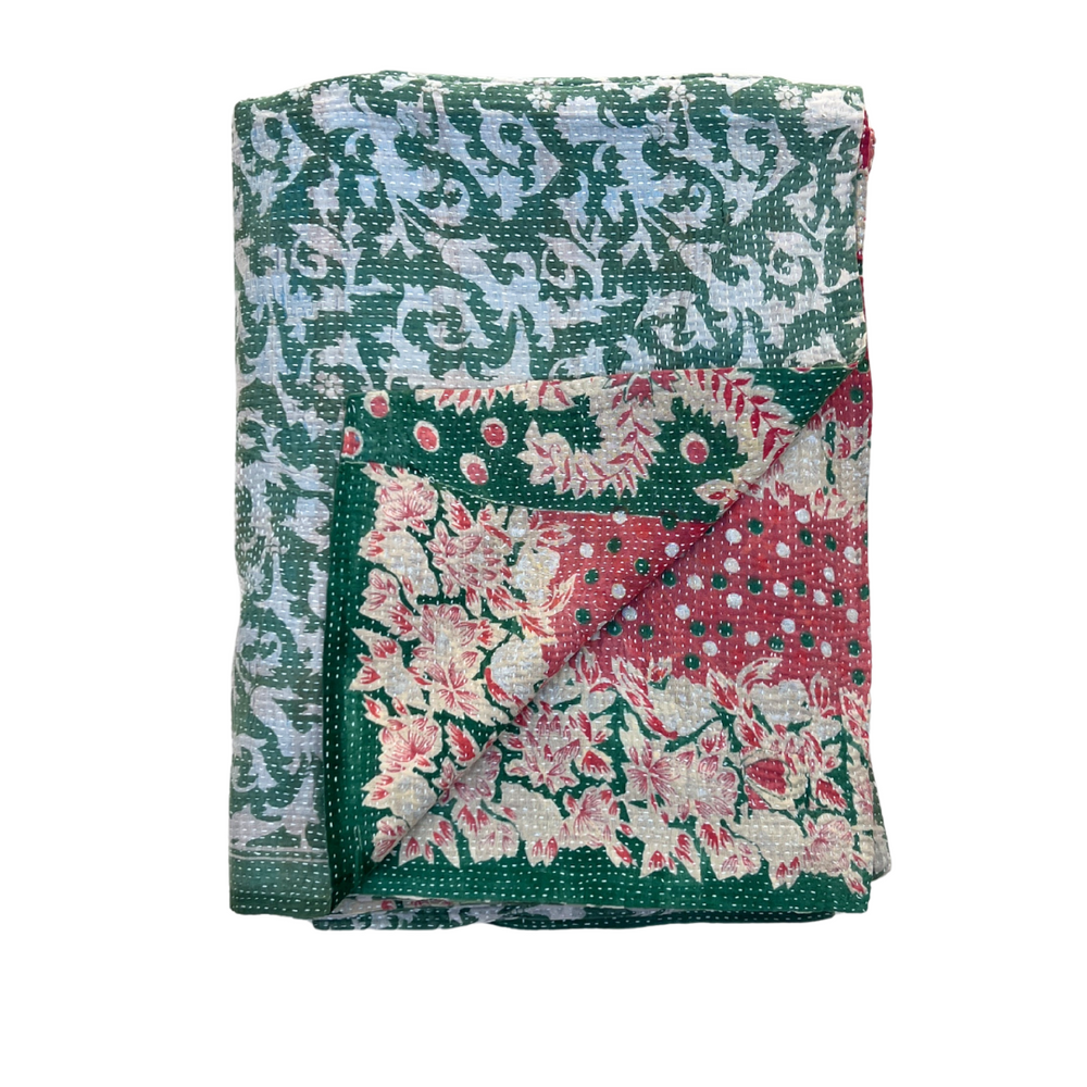 
                      
                        Midweight Kantha Quilt No. 005
                      
                    