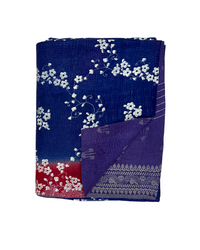Lightweight Kantha Quilt No. 004